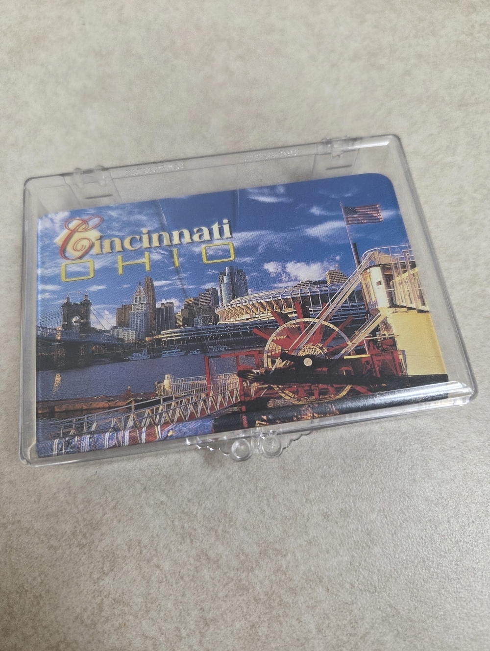 Cincinnati Ohio Souvenir Playing Card Deck (Complete)